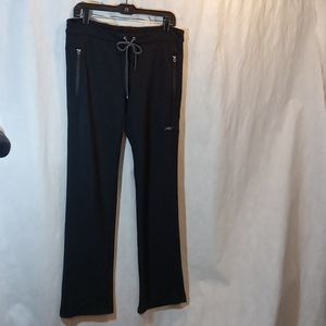 Theory Womens Small Pants Black Jersey Knit Casual